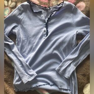 Hilfiger Lilac Ribbed Long Sleeve💜